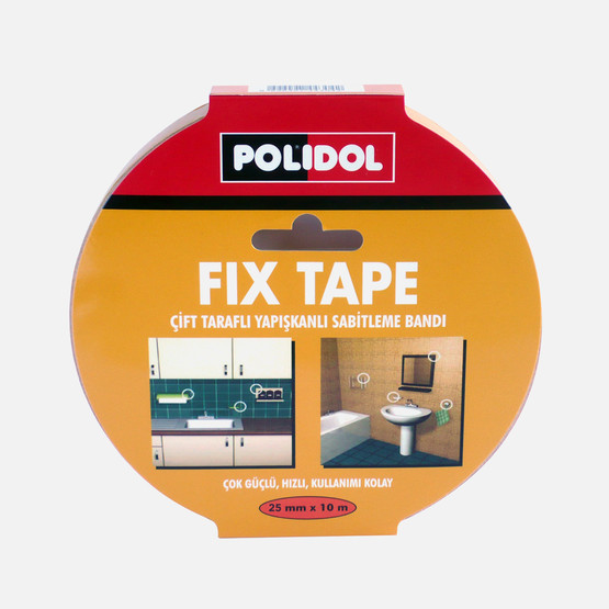 Polidol Fix Tape- Çift Taraflı Montaj Bantı- 25mmx10m 