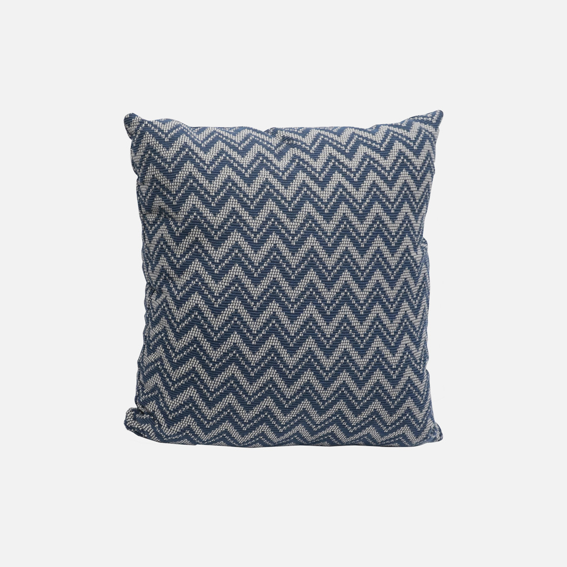    Premier Home Zigzag Şönil Kare 45x45 cm Minder Mavi 