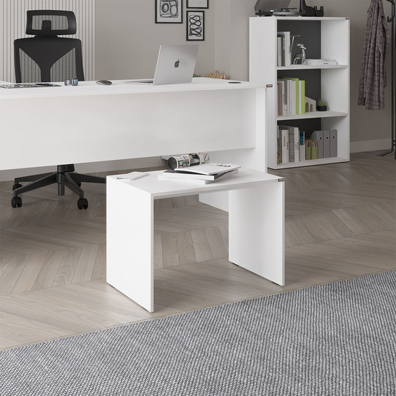 Adore Rio Dikdörtgen Sehpa Beyaz