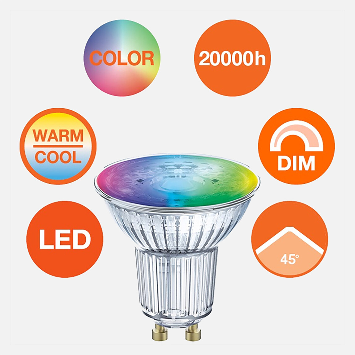    Smart Wi-fi Par16 5W Gu10 5W  