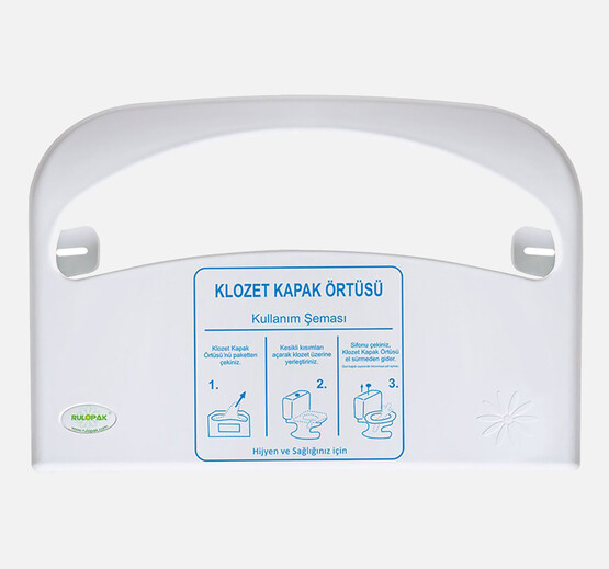 Rulopak Klozet Kapak Örtüsü Dispenseri Beyaz 