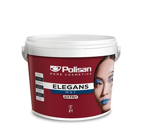 Polisan 12,5 L Elegans Extra Mat Beyaz İç Cephe Boyası
