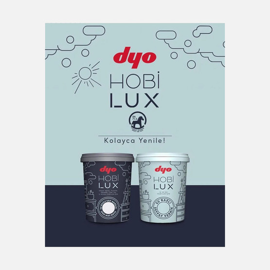 Dyo Hobilux Boya Beyaz 0,9 lt