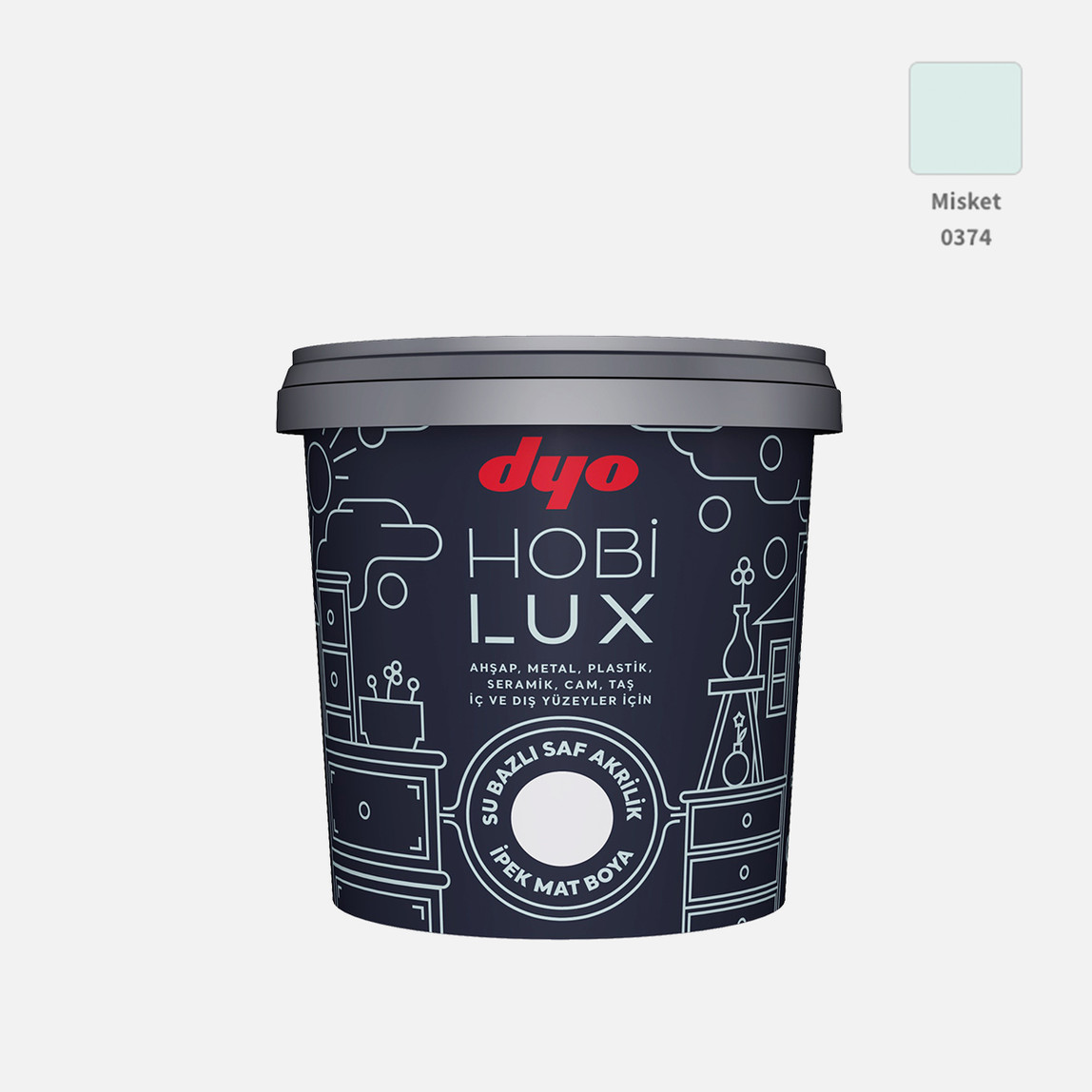    Dyo Hobilux Boya Misket 0,9L  