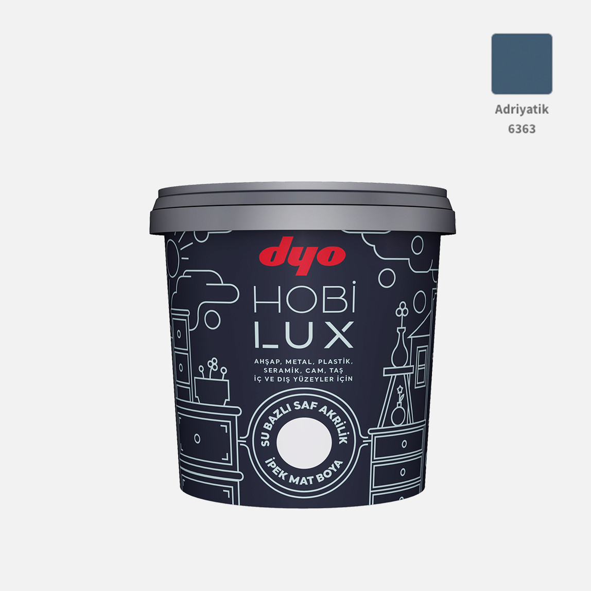    Dyo Hobilux Boya Adriyatik 0,9L  