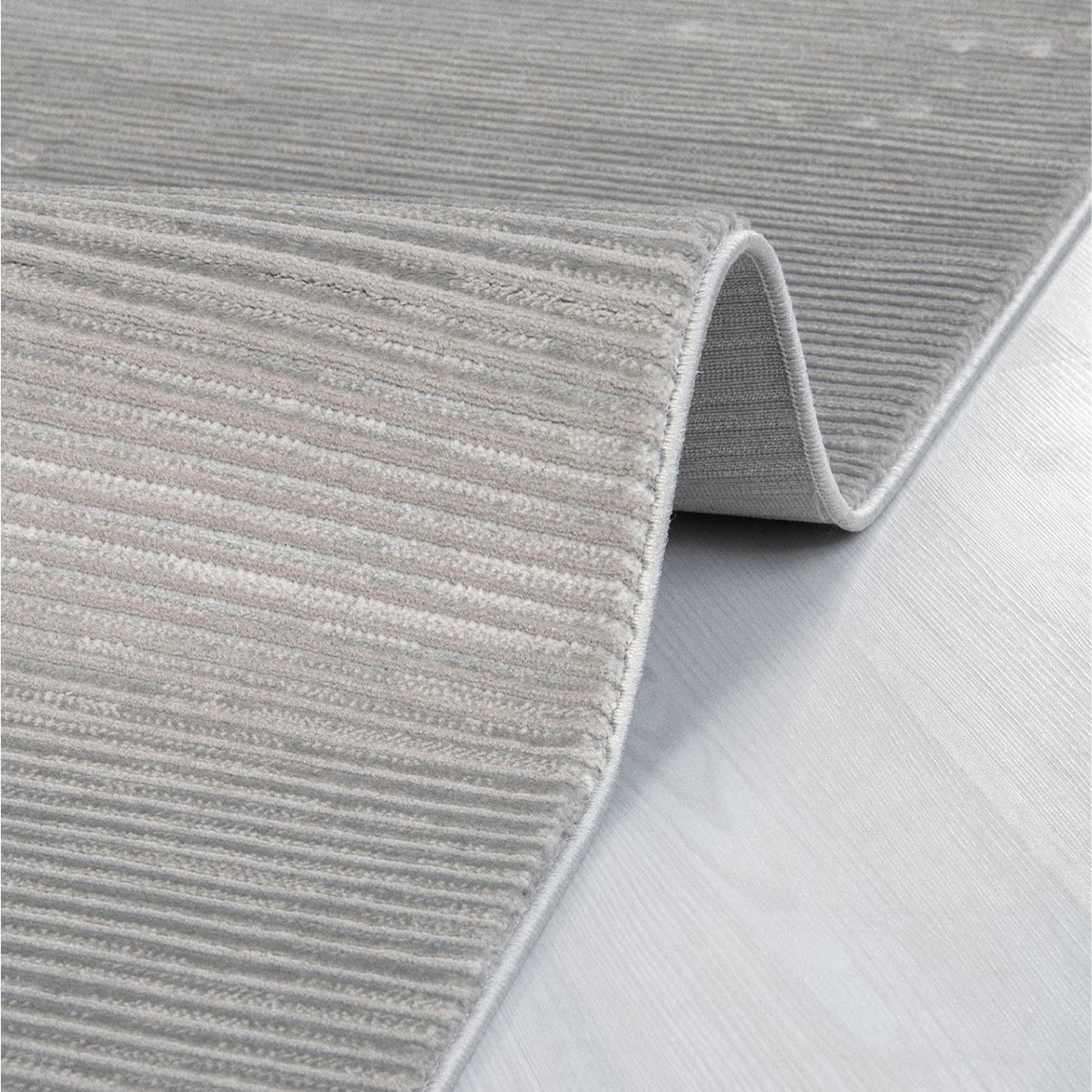    Crea 704 Sedef Ebatlı Halı Gri 80x150 cm 