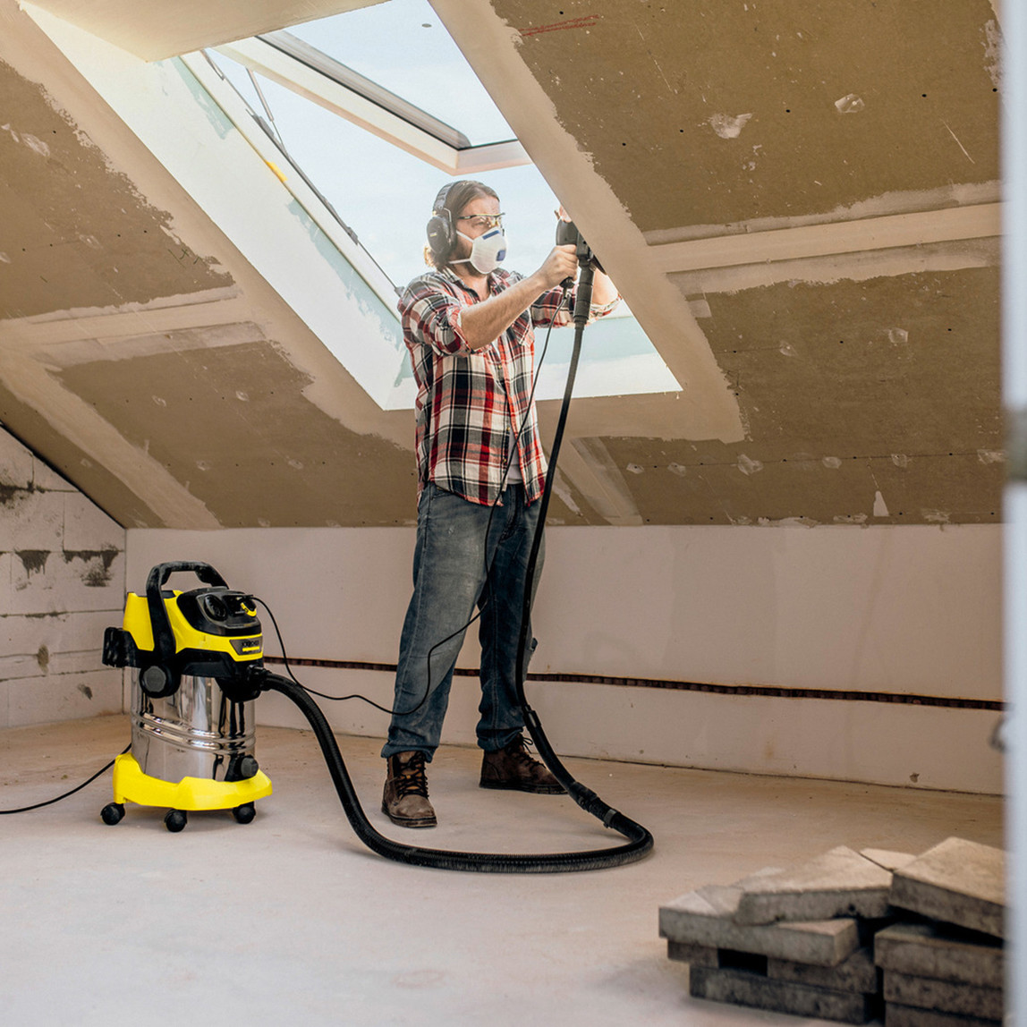    Karcher WD6 SV-30/8/22T 1300 W Islak-Kuru Elektrikli Süpürge   