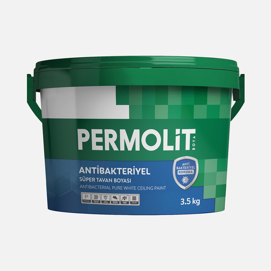    Permolit 3,5 KG Antibakteriyel Süper Tavan Boya 