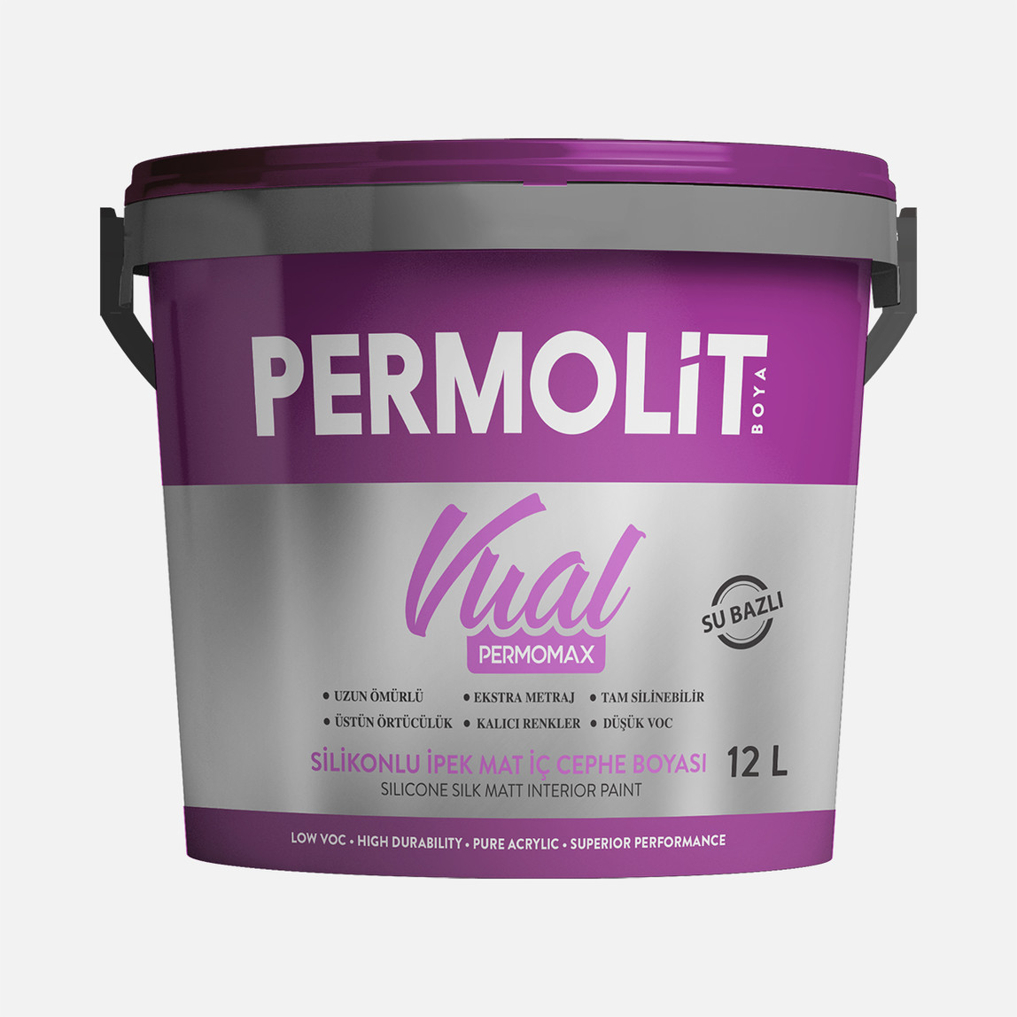    Permolit Permomax Vual Beyaz İç Cephe Boyası 12L 