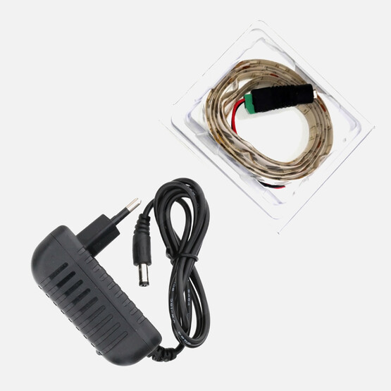 Tek-iş Şerit Led Extra 1 Mt Dış Mekan Trafolu Set Sıcak Beyaz 