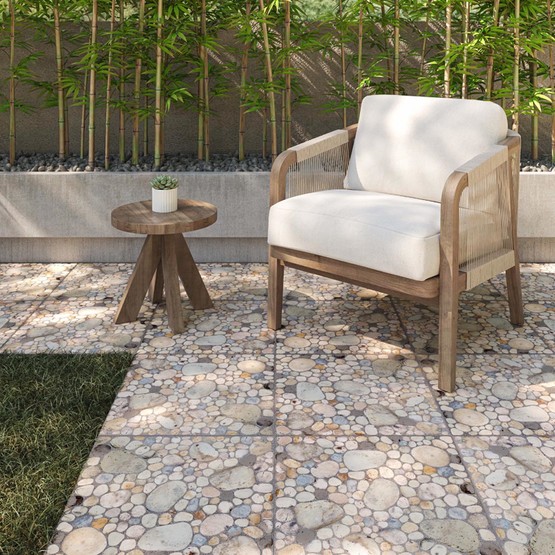 Çanakkale Seramik Grava Sırlı Granit 45x45cm