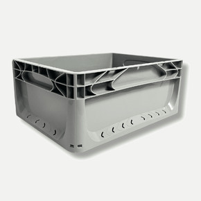 Euronorm Çok Amaçlı Taşıma ve Saklama Kasası Gri 17 lt