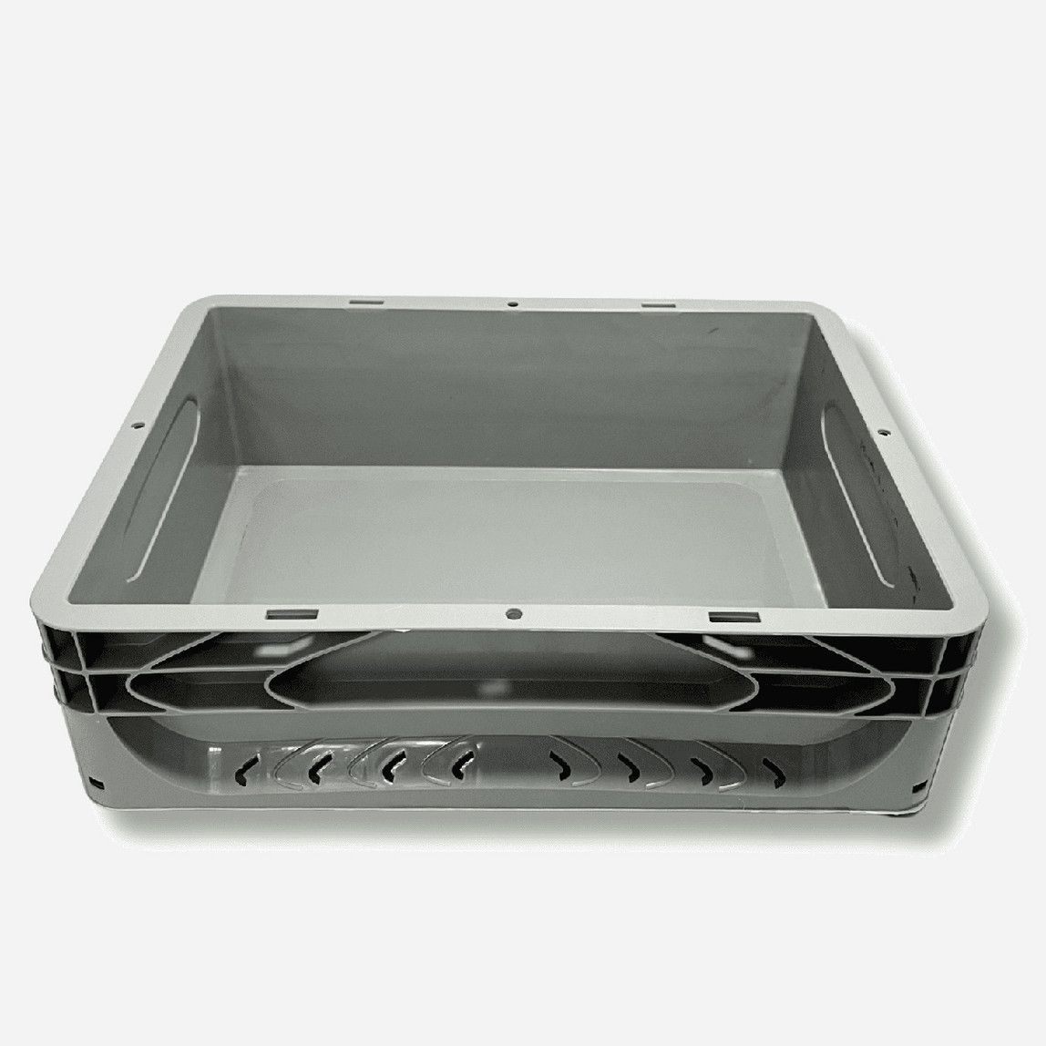    Euronorm Çok Amaçlı Taşıma ve Saklama Kasası Gri 12 lt 