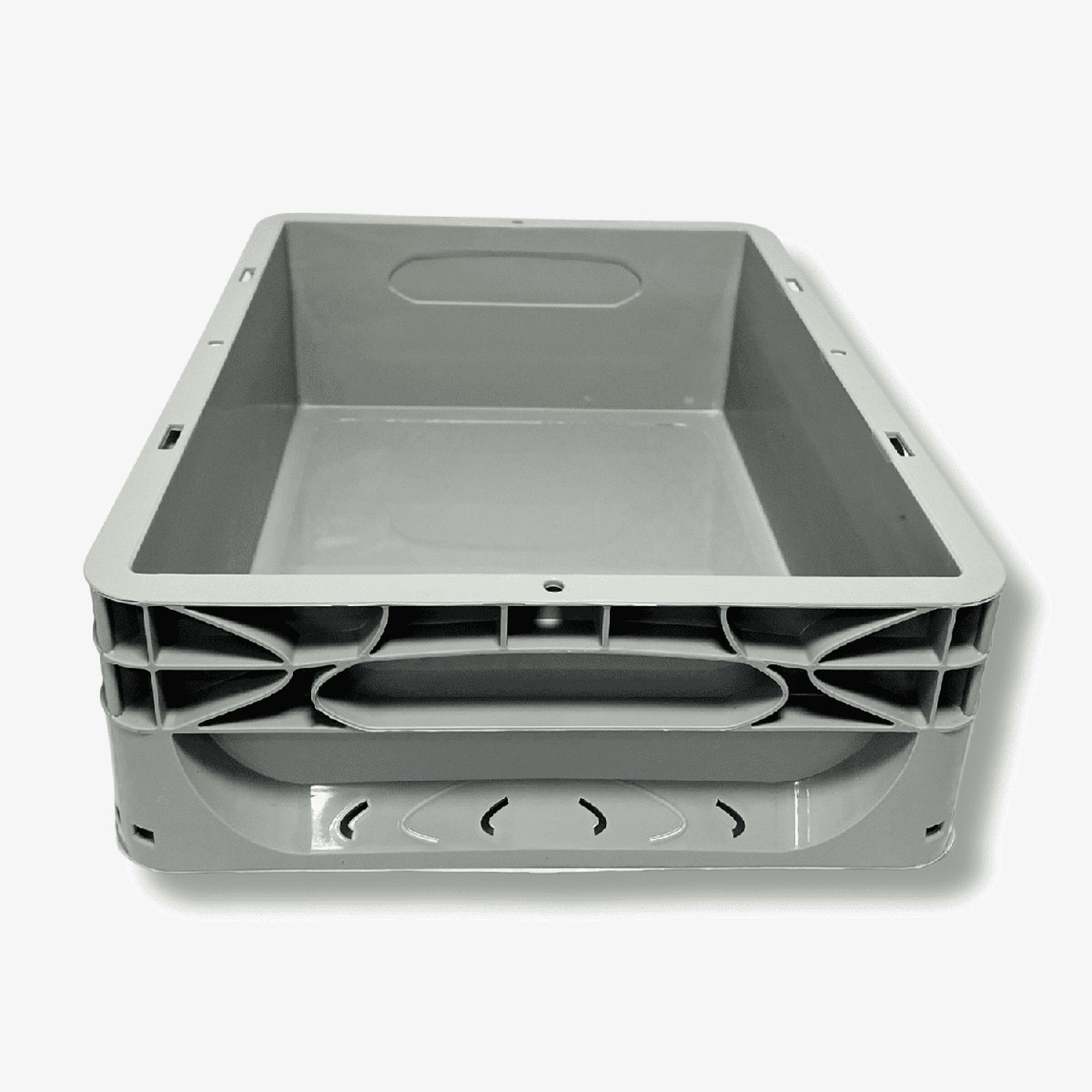    Euronorm Çok Amaçlı Taşıma ve Saklama Kasası Gri 12 lt 