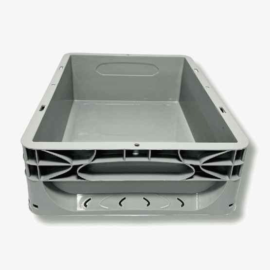 Euronorm Çok Amaçlı Taşıma ve Saklama Kasası Gri 12 lt