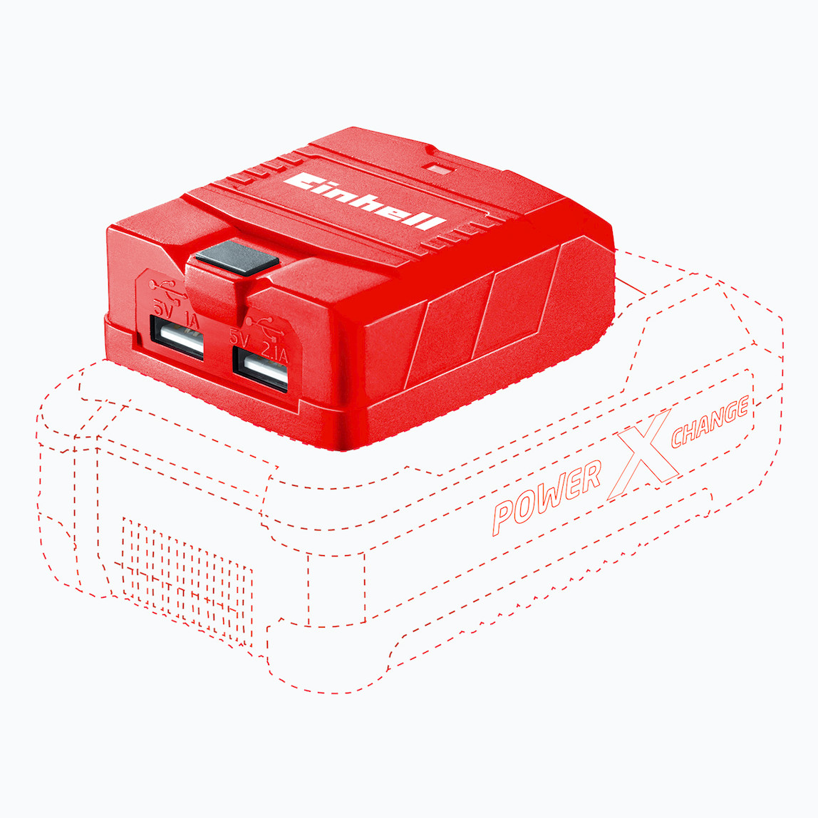    Einhell Te Cp 18V 2.1Ah Li Usb Şarj Cihazı (Akü Dahil Değildir.) 