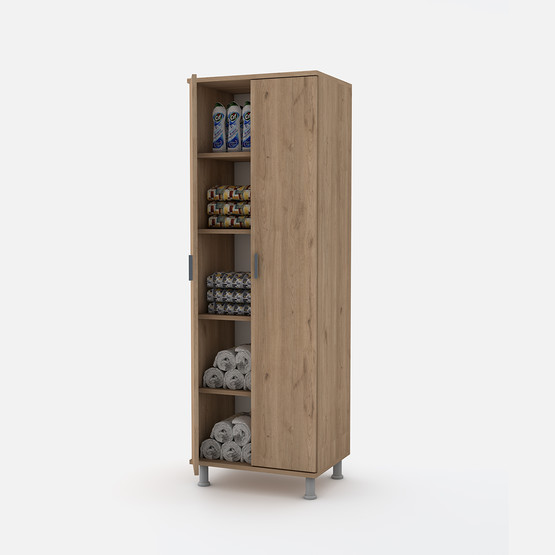 Movemo 100402 2 Kapaklı 180X60X40 cm Çok Amaçlı Dolap 