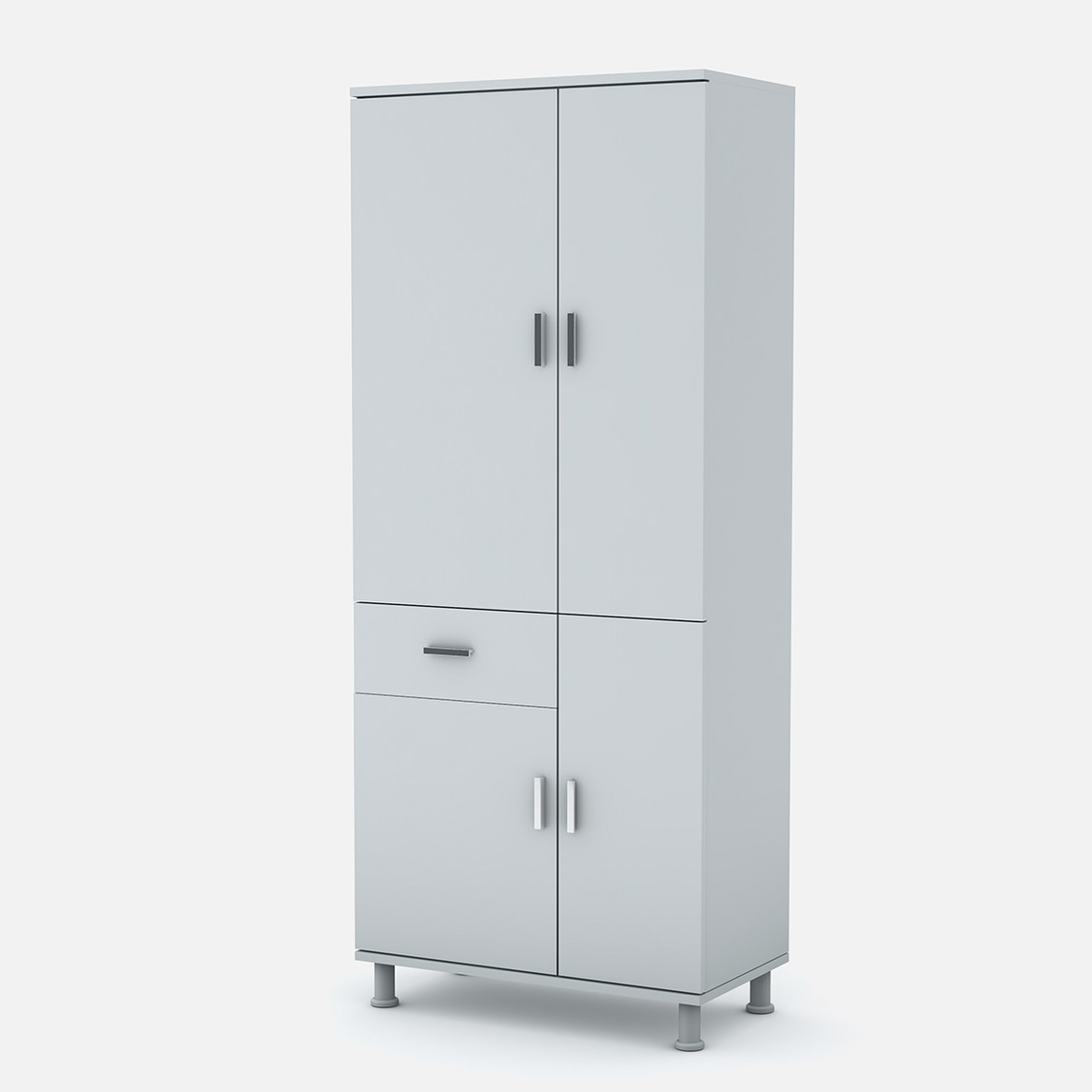    Movemo 136 4 Kapaklı 180X75X40 cm Banyo Dolabı  