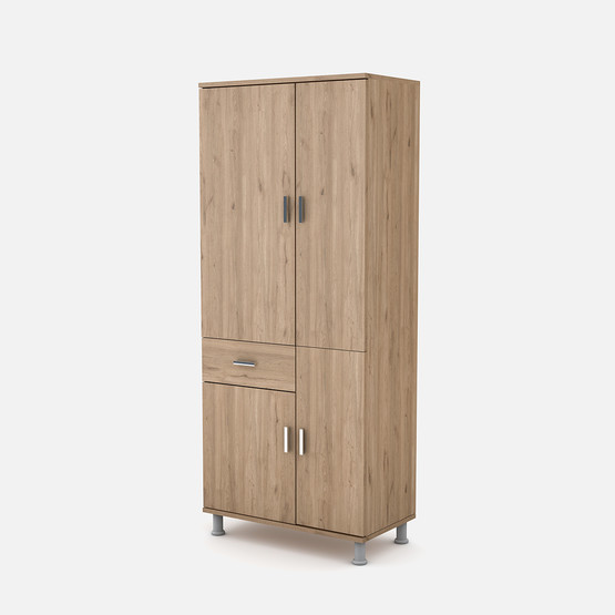 Movemo 136 4 Kapaklı 180X75X40 cm Banyo Dolabı 