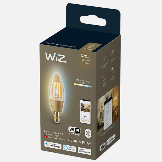 Wiz C35 25W 4.9 W Beyaz E14 LED Ampul