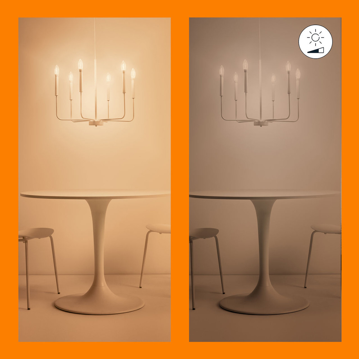    Wiz C35 40W 4.9 W Beyaz E14 LED Ampul 