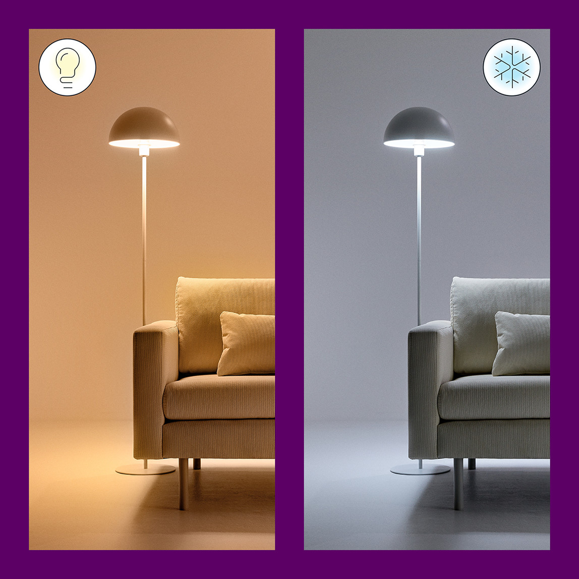    Wiz A67 13 W Renkli E27 LED Ampul 