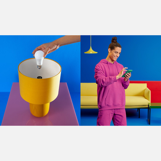 Wiz A67 13 W Renkli E27 LED Ampul