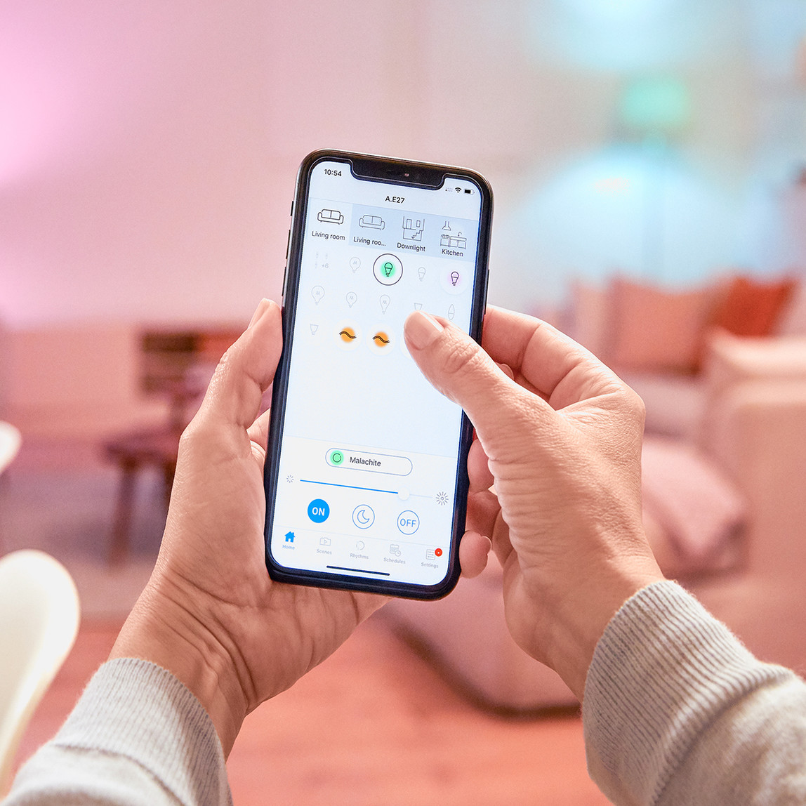    Wiz G95 75 W Renkli E27 LED Ampul 