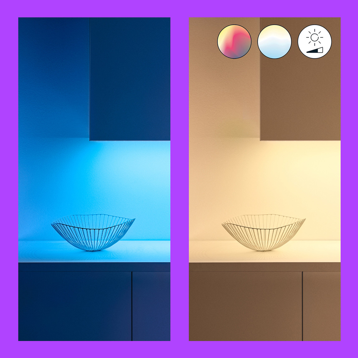    Philips Wiz Akıllı Led Şerit 2M 1600Lm Basl.Kiti  