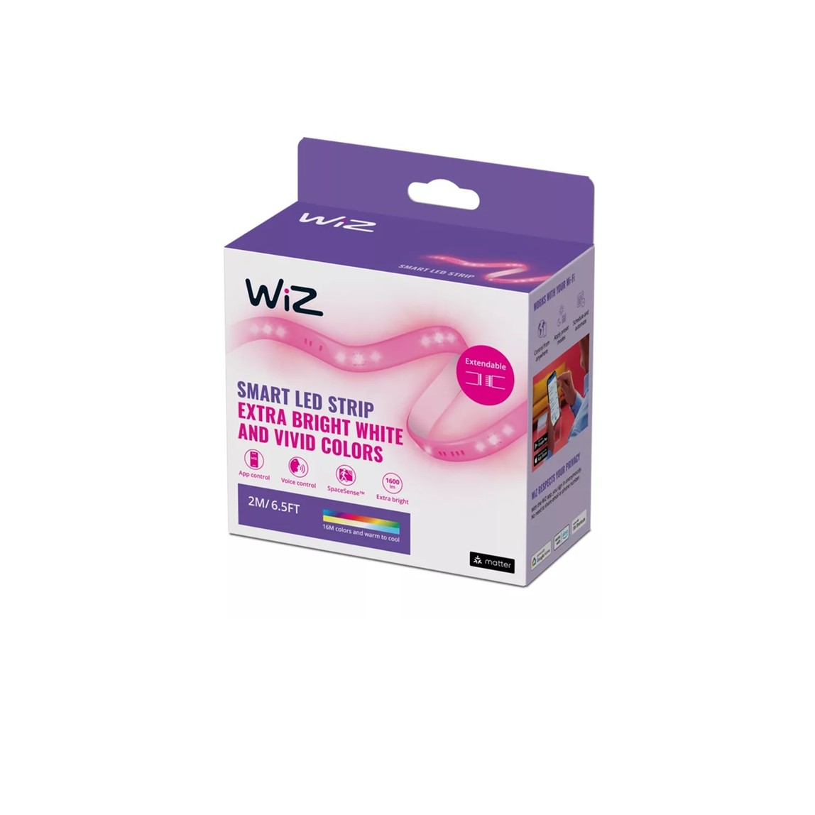    Philips Wiz Akıllı Led Şerit 2M 1600Lm Başlangıç Kiti 