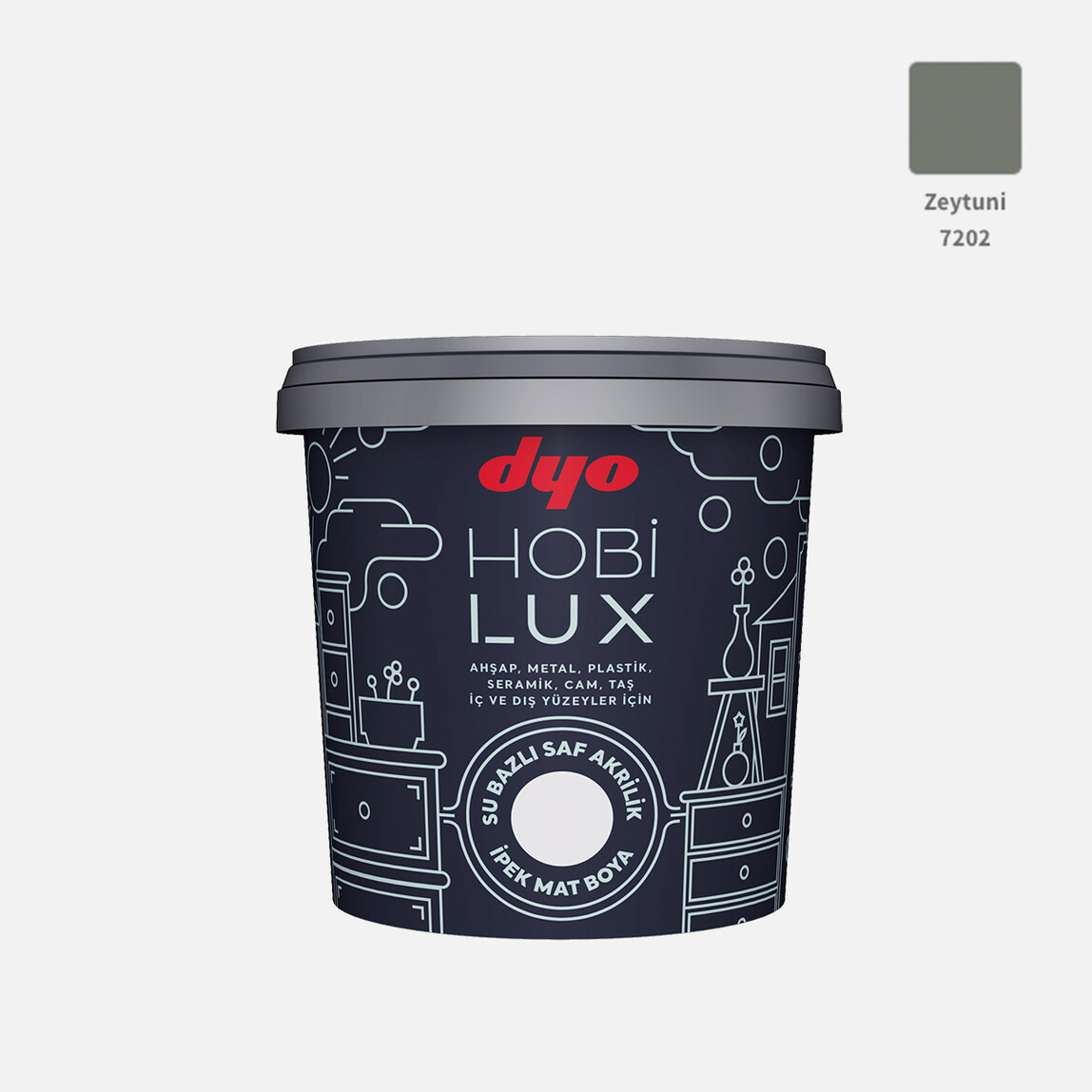    Dyo Hobilux Boya Zeytuni 0,4L  