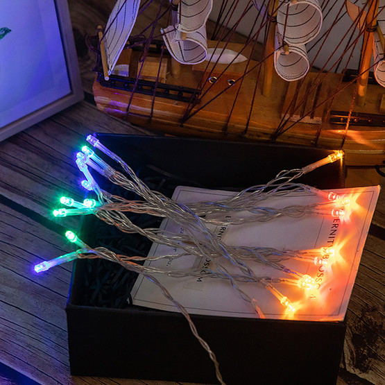 Dlc Solar Işık Zinciri Rgb 100 Led  