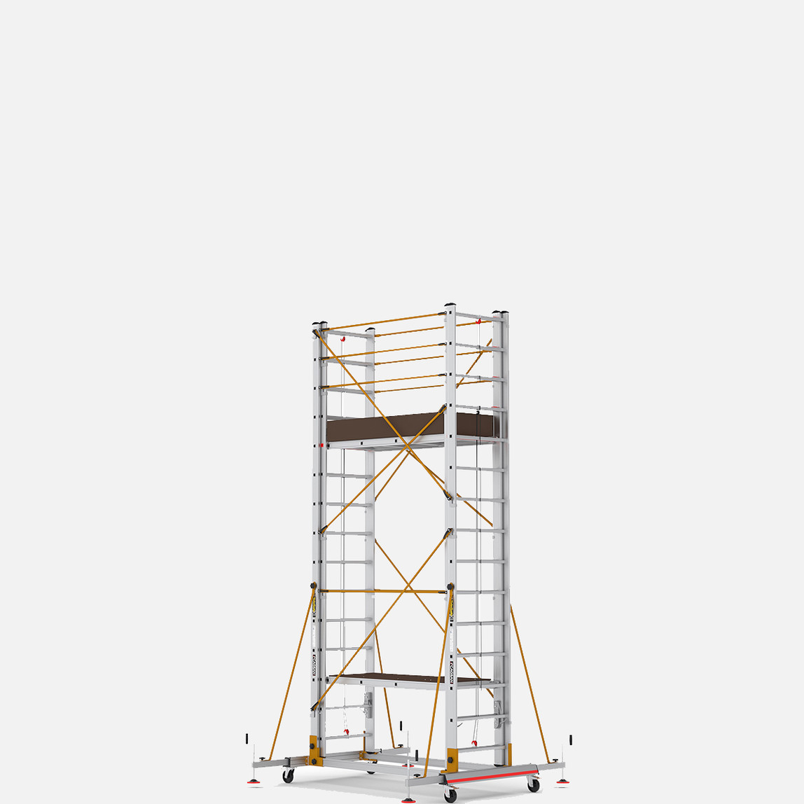    Çağsan Telesafe S008XLN 15 Basamaklı İskele 