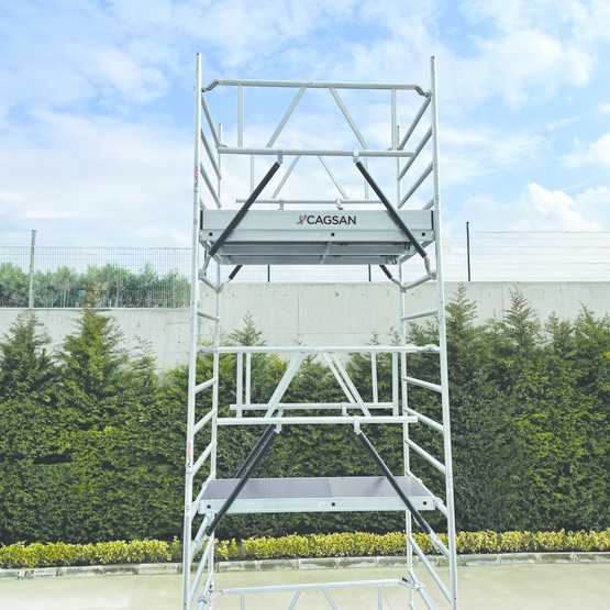 Çağsan Protube LN650 25 Basamaklı İskele