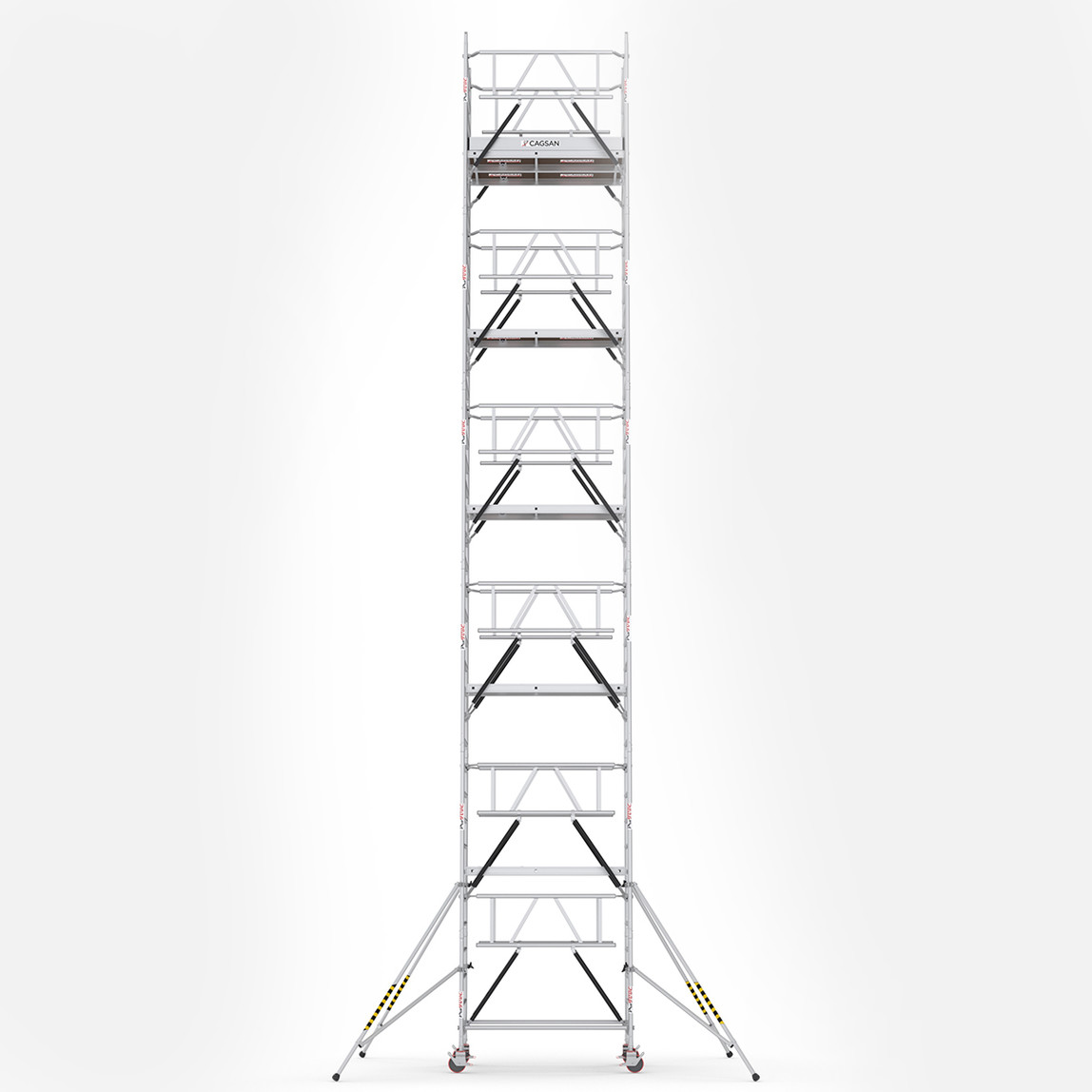    Çağsan Protube LN1070 39 Basamaklı İskele 
