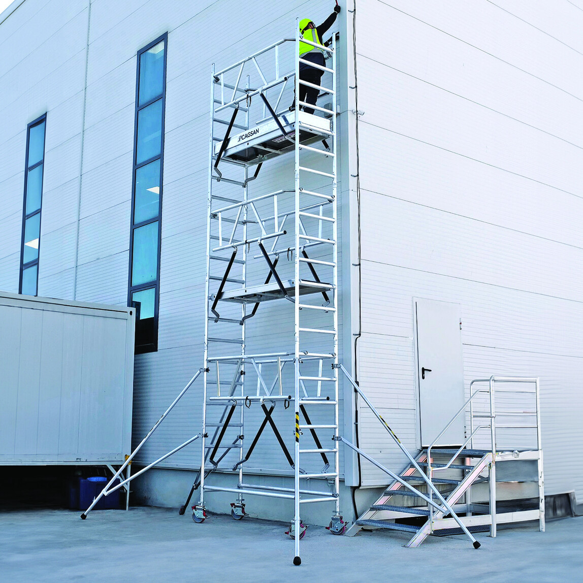    Çağsan Protube SN440 18 Basamaklı İskele 