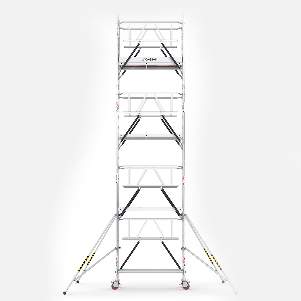    Çağsan Protube SN650 25 Basamaklı İskele 