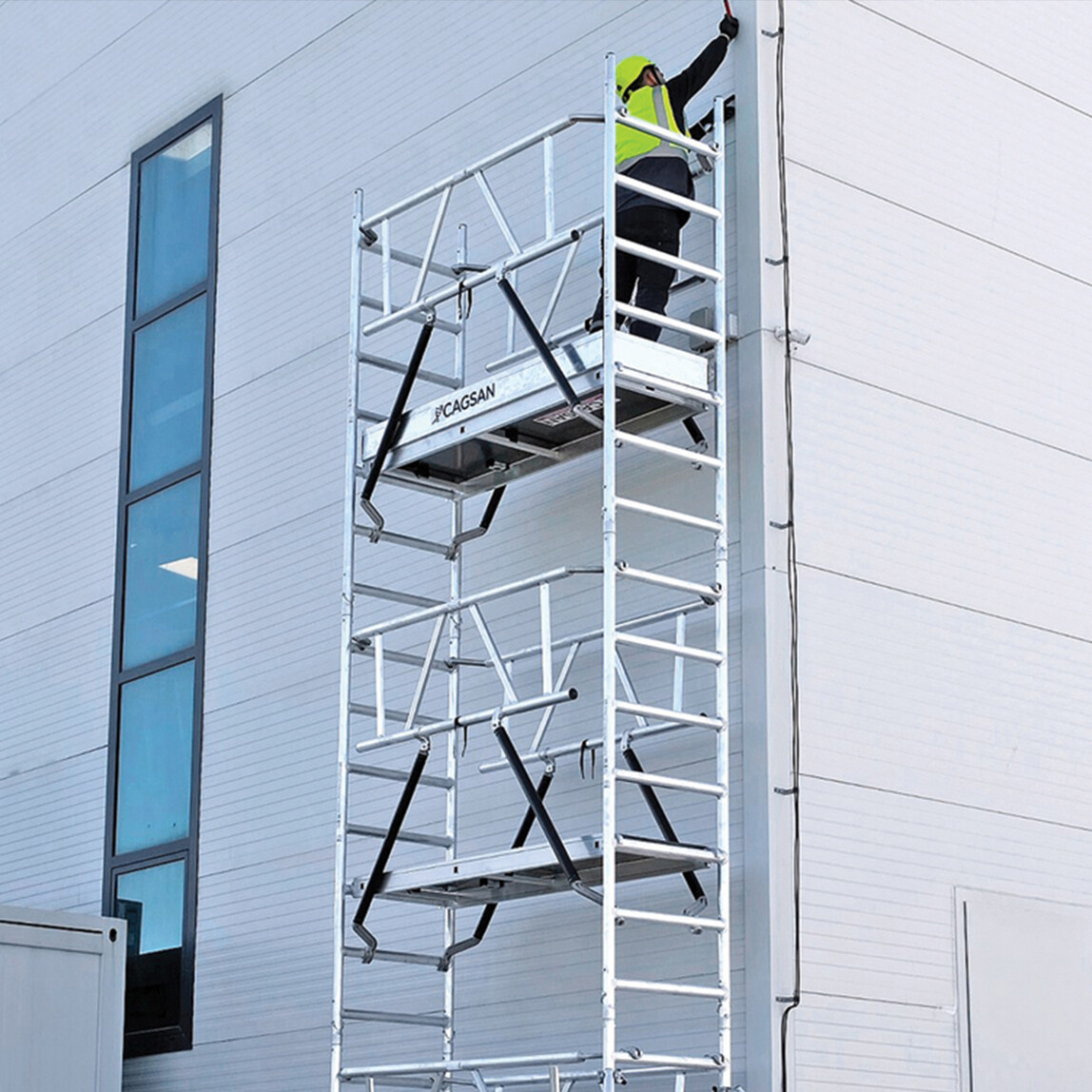    Çağsan Protube SN1160 42 Basamaklı İskele 