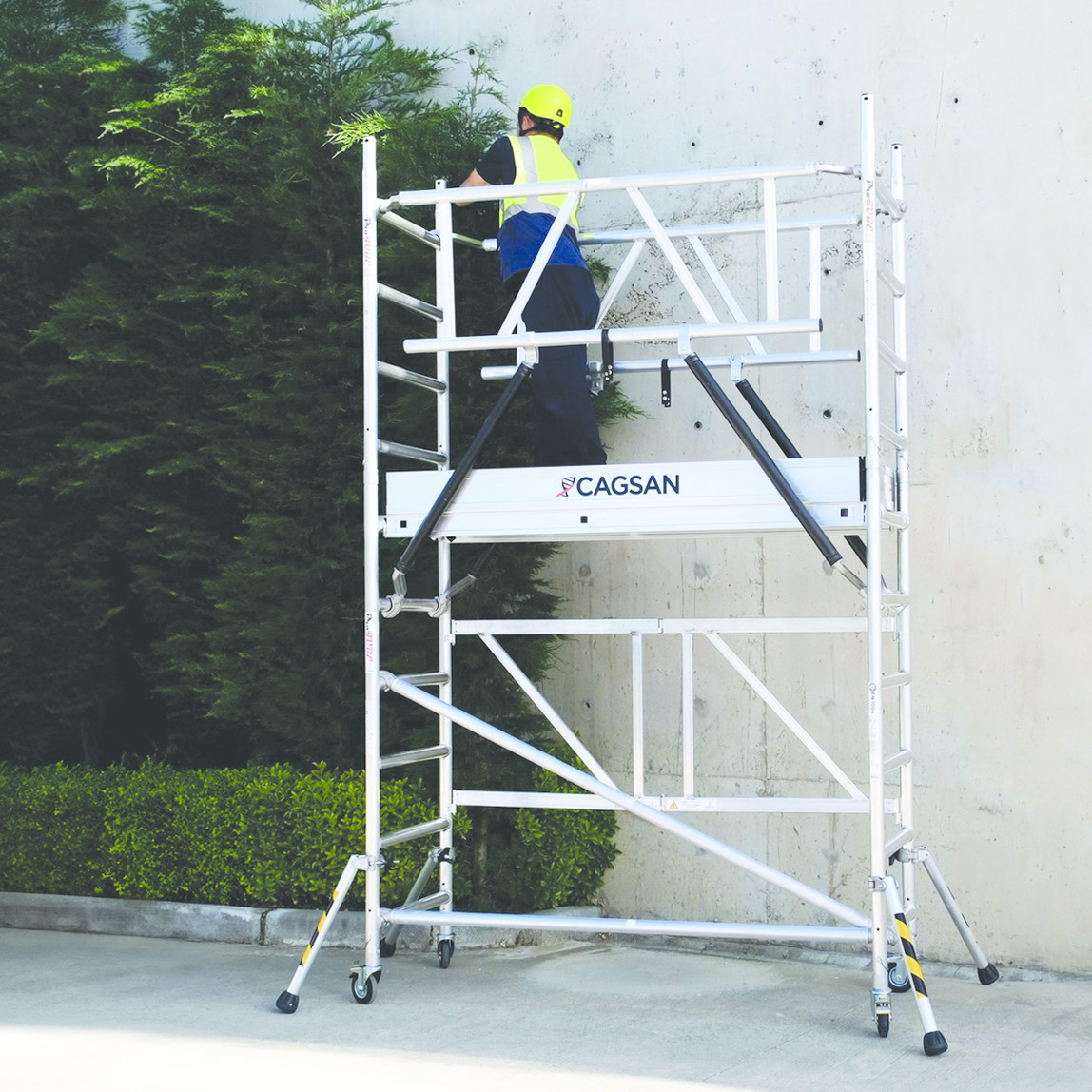    Çağsan Protube FN180 10 Basamaklı İskele 