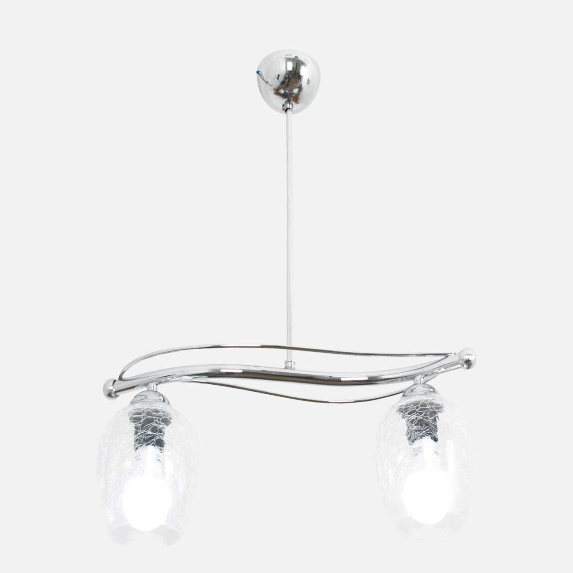    Taşcan Aydınlatma Viraj Modern 2'li Metal Klasik Avize  