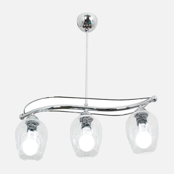 Taşcan Aydınlatma Viraj Modern 3'lü Metal Klasik Avize 