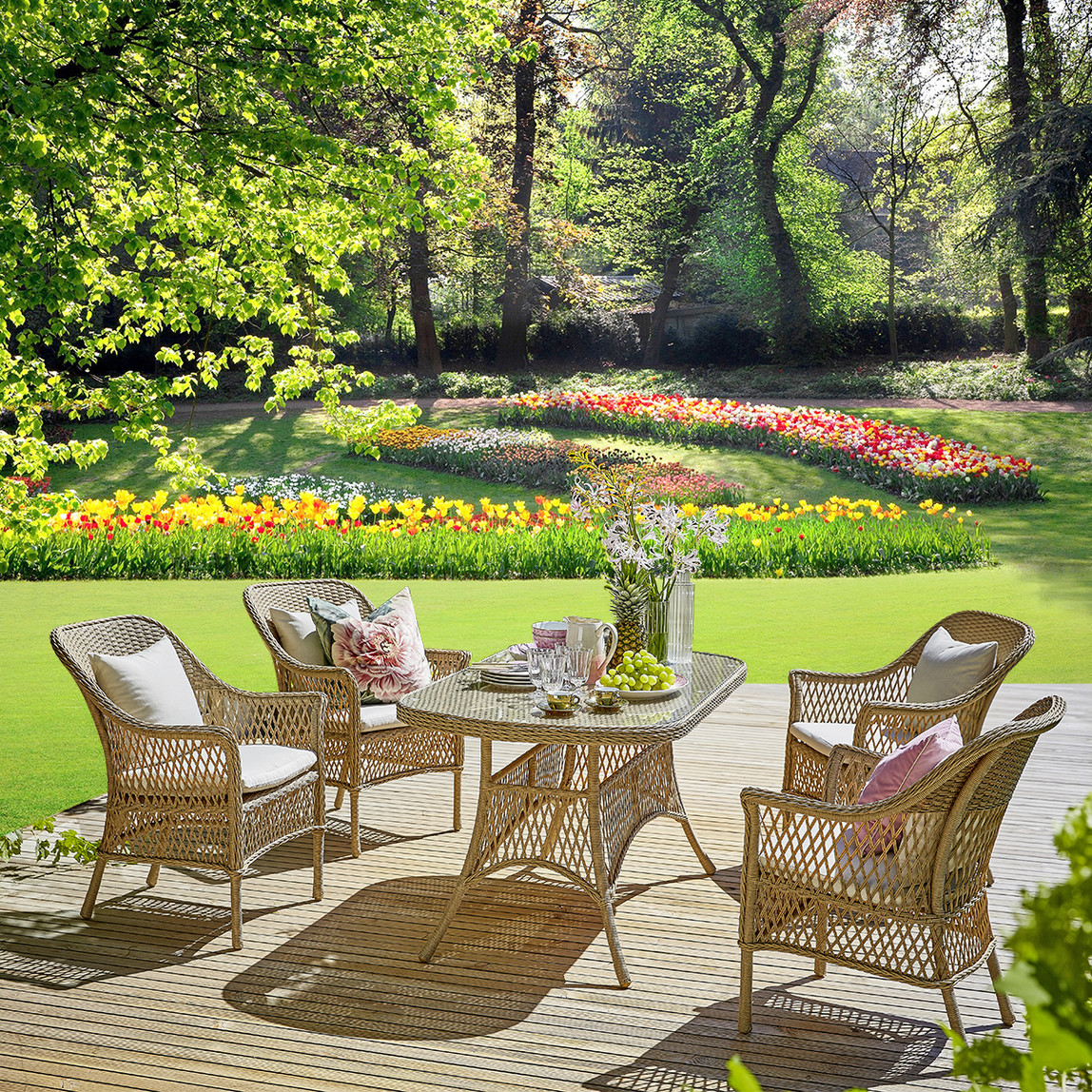    Sunfun Sophie Rattan Yemek Grubu  