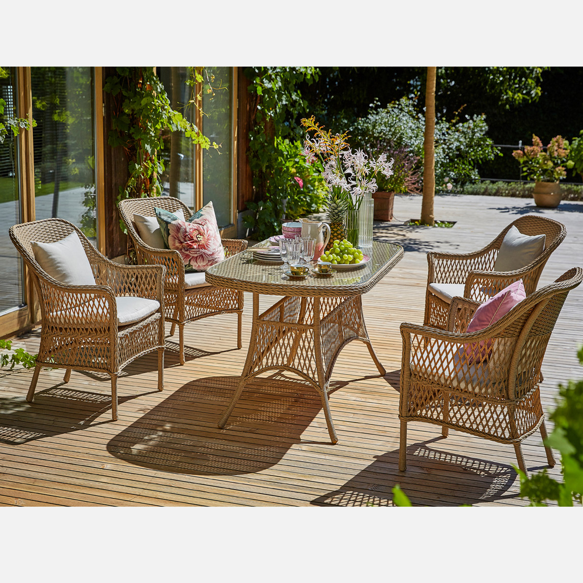    Sunfun Sophie Rattan Yemek Grubu  