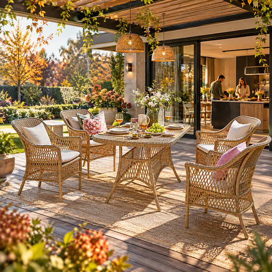 Sunfun Sophie Rattan Yemek Grubu 