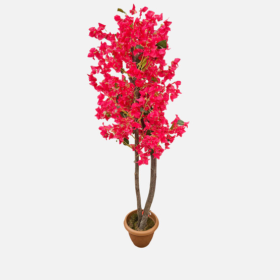 Dekoratif Yapay Begonvil Çiçeği Pembe 155 cm