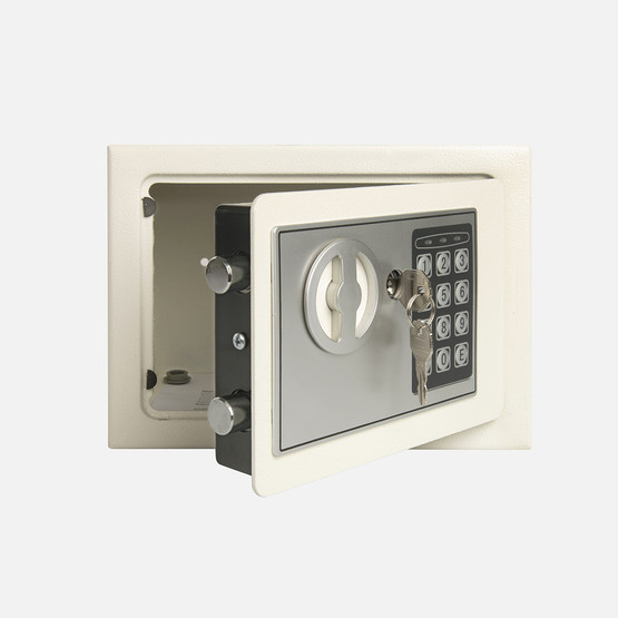 Unkatech Elektronik Ev Ofis Tipi Para Kasası Beyaz