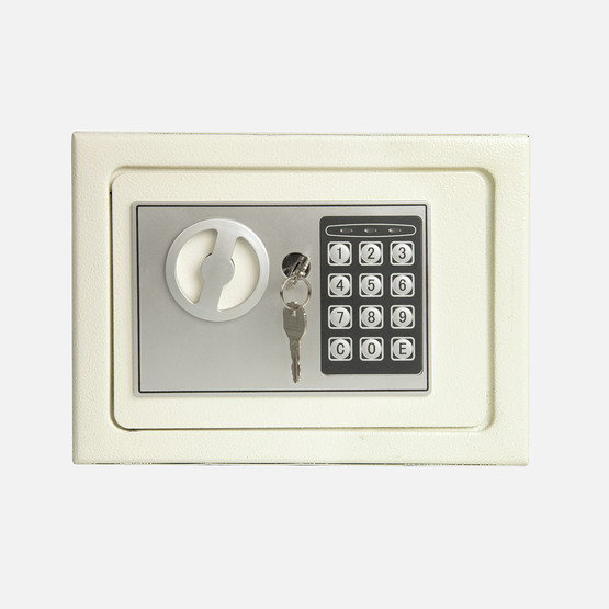 Unkatech Elektronik Ev Ofis Tipi Para Kasası Beyaz