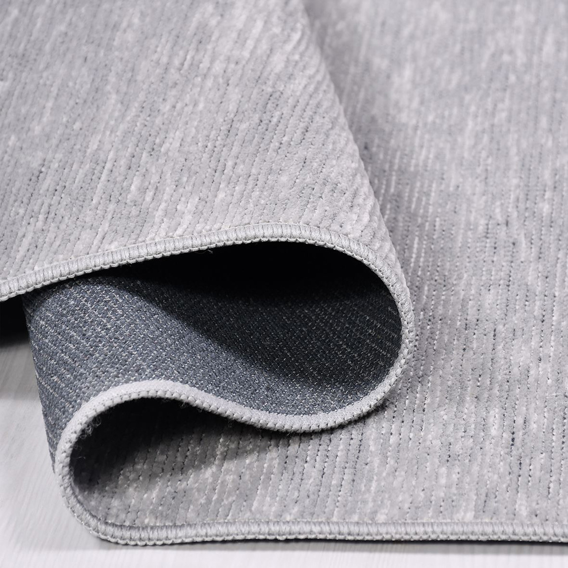    Crea Ada Dikdörtgen 80x150 cm Kilim Açık Gri 