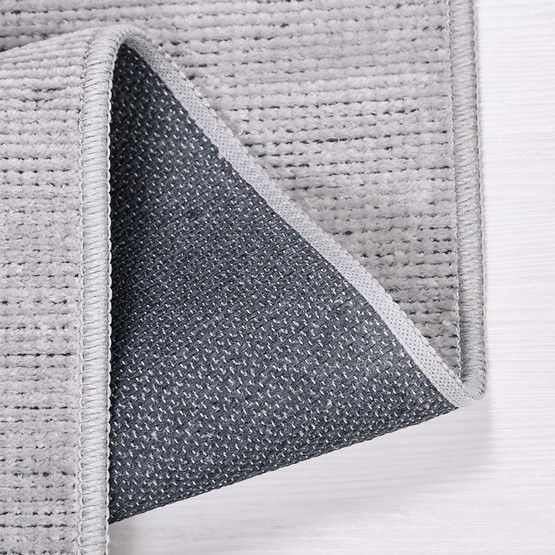 Crea Ada Dikdörtgen 80x150 cm Kilim Açık Gri