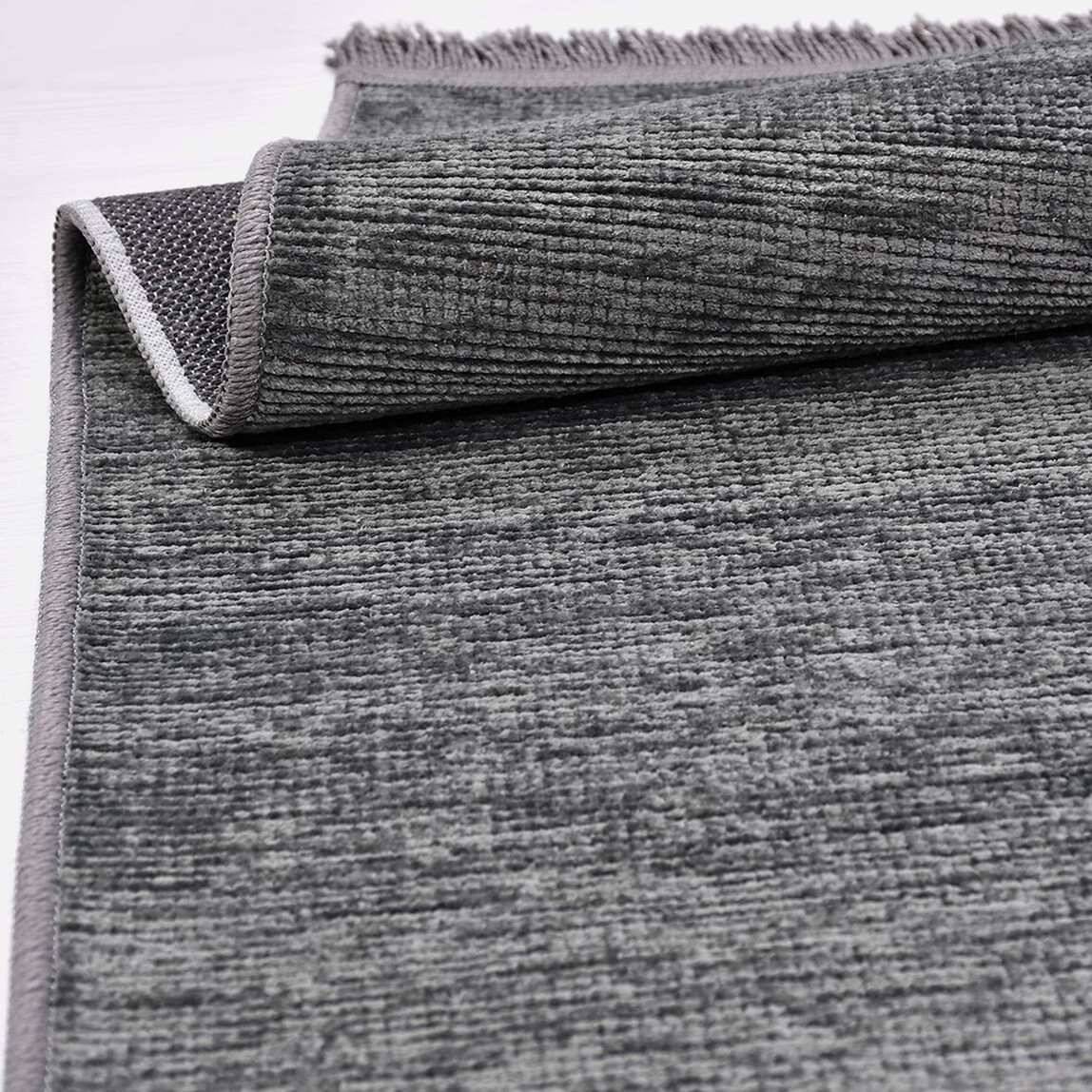    Crea Ada Dikdörtgen 80x300 cm Kilim Gri 